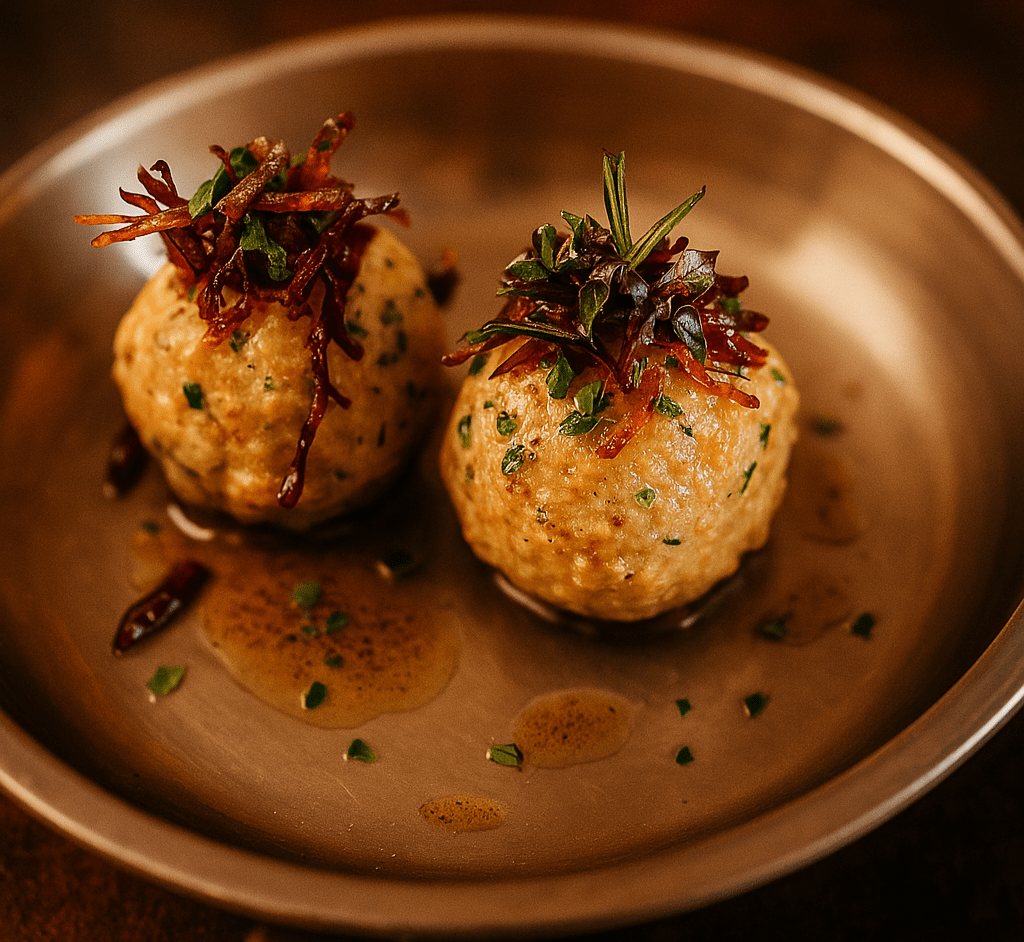 Traditionelle Südtiroler Speckknödel - Speckhof