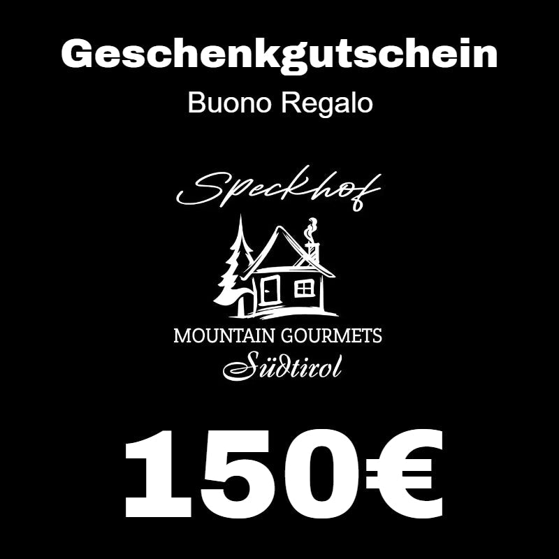 Geschenkgutschein für Südtiroler Spezialitäten - Speckhof
