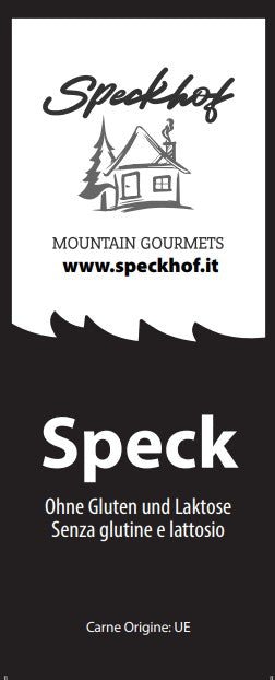 Mountain Gourmets Speck geschnitten - Speckhof