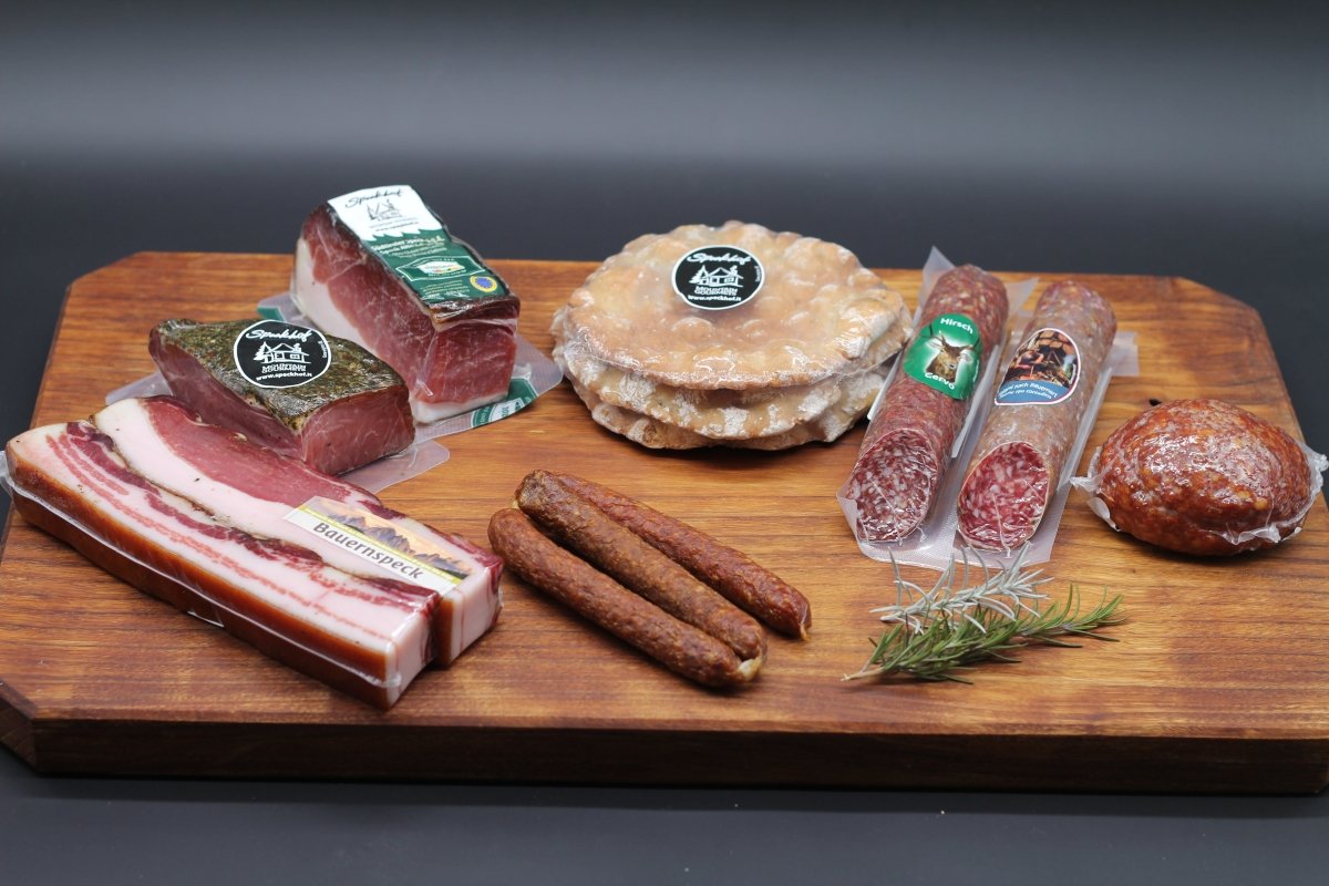 aufbewahrung südtiroler speck Südtiroler Klassiker Genussbox – Speckhof