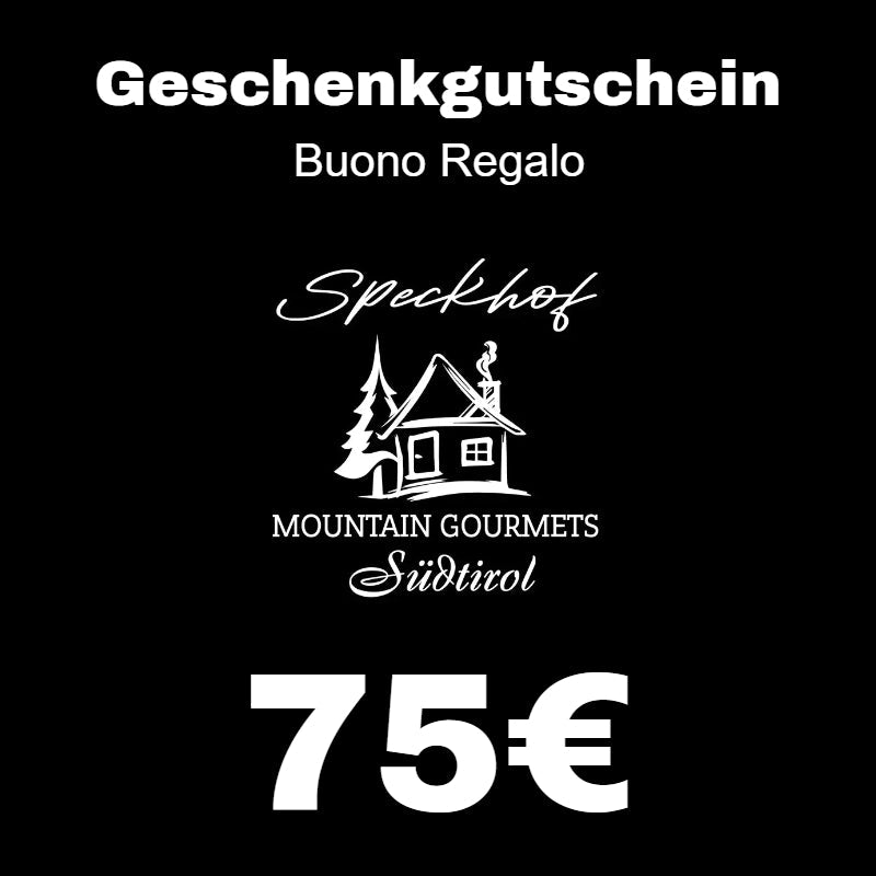 Geschenkgutschein für Südtiroler Spezialitäten - Speckhof