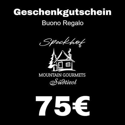 Geschenkgutschein für Südtiroler Spezialitäten - Speckhof